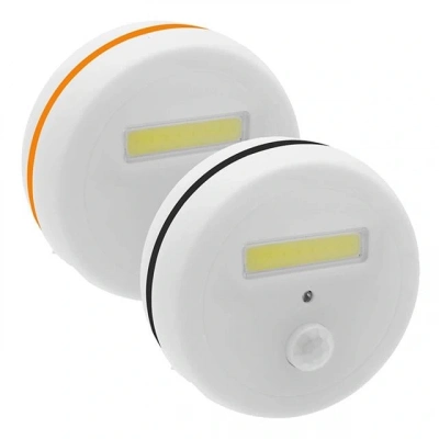 Powermaster Yt-m415 Hareket Sensörlü Mıknatıslı Yapışkanlı İkili Dolap İçi Aydınlatma Işığı