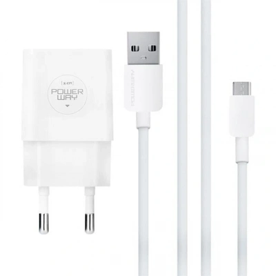 Powerway X-171 Micro Usb 2.1 Amper Şarj Aleti-kablo