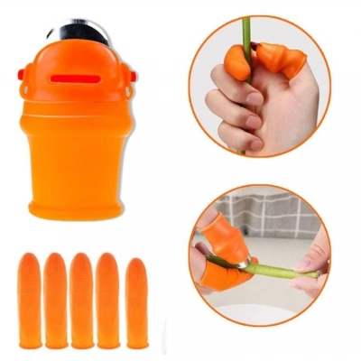 ÇOK SATAN Pratik Baş Parmak Sebze Kesme Ayıklayıcı Bayan M Set