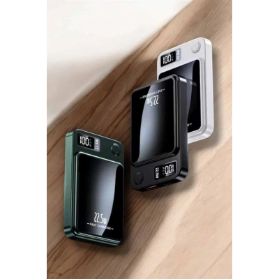 ÇOK SATAN Pratik ve Taşınabilir 10.000 mAh Wireless Powerbank Hızlı Şarj Avantajı