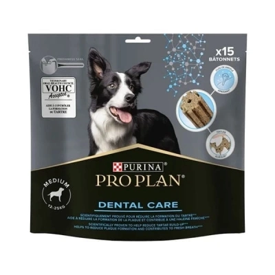 ÇOK SATAN Pro Plan Medium Dental Care Orta Irk Köpek Ödül Maması 345 Gr 15 Adet