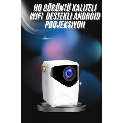 ÇOK SATAN Projeksiyon Ev Sineması Bluetooth 4k HD Kaliteli Görüntü Kumandalı