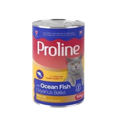 ÇOK SATAN Proline Pate İçinde Et Parçacıklı Okyanus Balıklı Yetişkin Konserve Kedi Maması 395 Gr