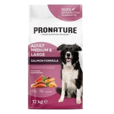 ÇOK SATAN Pronature Derma Shine Somonlu Yetişkin Köpek Maması 12 Kg