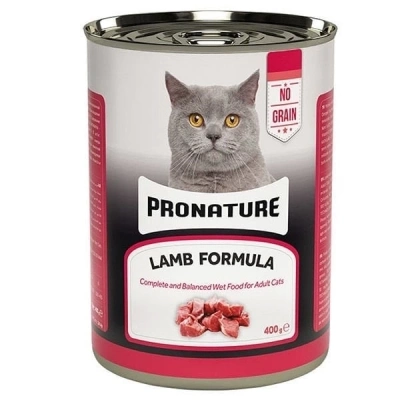 ÇOK SATAN Pronature Tahılsız Kuzu Etli Ezme Yetişkin Konserve Kedi Maması 400 Gr