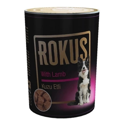 ÇOK SATAN Rokus Kuzu Etli Yetişkin Konserve Köpek Maması 410 Gr