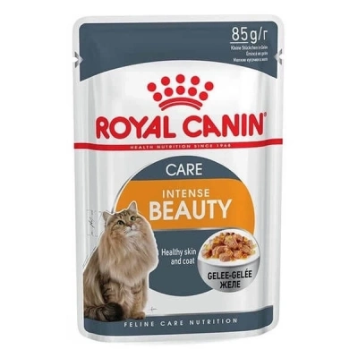 ÇOK SATAN Royal Canin İntense Beauty Jelly Pouch Konserve Kedi Maması 85 Gr