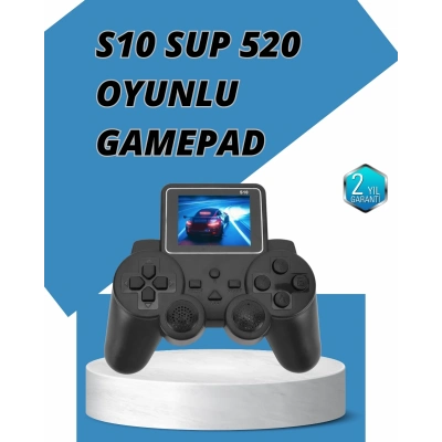 ÇOK SATAN S10 Gamepad HDMI TV Bağlantılı 520 Klasik Retro Oyun 2025 Seri Orijinal