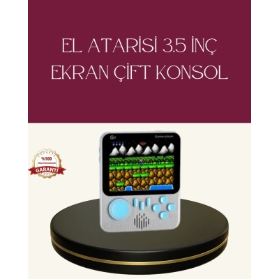 ÇOK SATAN Şarjlı 3.5 İnç Retro Oyun Konsolu