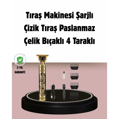 ÇOK SATAN Şarjlı Titanyum Bıçaklı Saç Kesme Makinesi