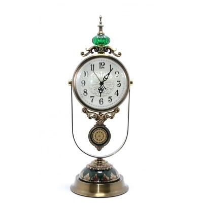 ÇOK SATAN Sarkaçlı Masa Üstü Saat Alk1600