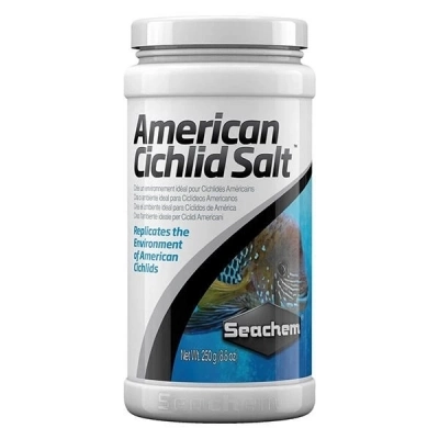 ÇOK SATAN Seachem American Cichlid Salt Akvaryum Tuzu 250 Gr