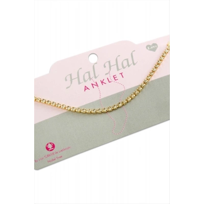 ÇOK SATAN Şerit Taşlı Halhal