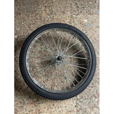 ÇOK SATAN Seyyar Tezgah Araba Tekerleği 65 cm - Telli Jant (Jant Boyu:50 cm)