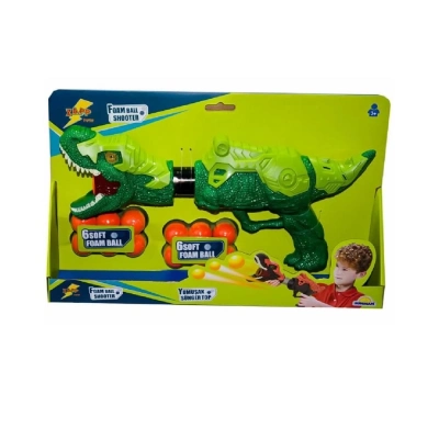 ÇOK SATAN Silah Top Atan Dinozor 12 Toplu 2 Renk - 88265