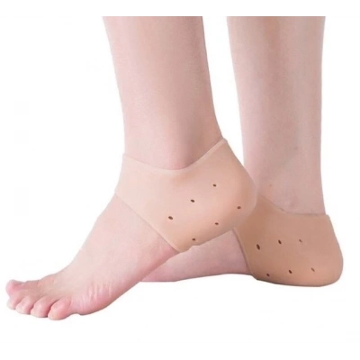 ÇOK SATAN Silikon Topuk Çorabı Ten Rengi