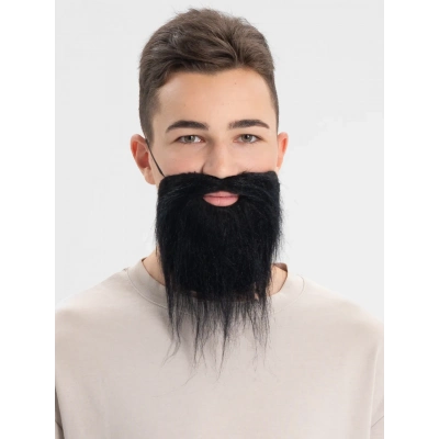 ÇOK SATAN Siyah Renk Takma Sakal Bıyık Takımı