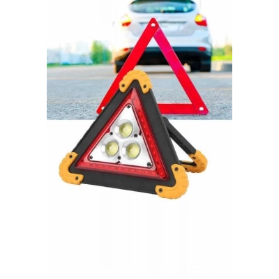 ÇOK SATAN Solar Şarjlı Çok Fonksiyonlu Reflektör Işıklı Ikaz Lambası Acil Durum Reflektörü Acil Durum Uyarı Lambası