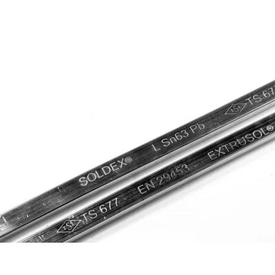 ÇOK SATAN Soldex Çubuk Lehim 63-37 Extrusol 1000 gr - Sn:63 / Pb:37