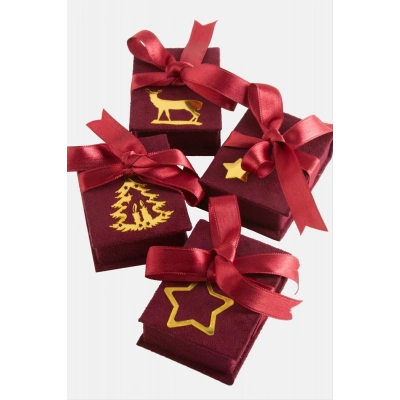 ÇOK SATAN Süet Lüx Set Kolye Kutusu