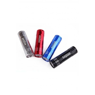 ÇOK SATAN Süper Parlak 9 Ledli Metal Mini El Feneri