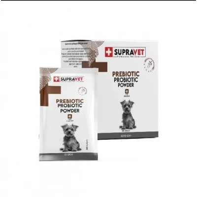 ÇOK SATAN Supravet Bağışıklık Güçlendirici Köpekler için Toz Probiyotik ve Prebiyotik Takviyesi 1,5 Gr