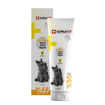 ÇOK SATAN Supravet Malt Soft Paste Ant-Hairball Kedi Macunu 100 Gr