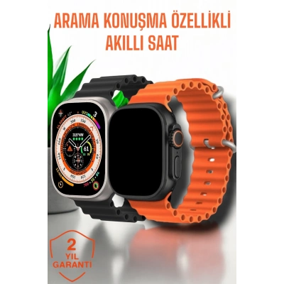 ÇOK SATAN Suya ve Toza Dayanıklı 45 MM Akıllı Saat Bildirim ve Cevapsız Çağrı Görüntüleme