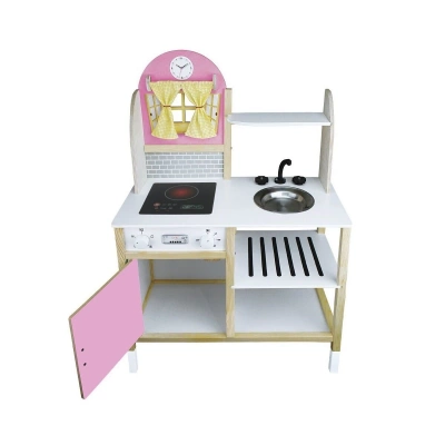 ÇOK SATAN T1012 AHŞAP MUTFAK PEMBE LEDSİZ