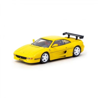ÇOK SATAN Tarmac Works X iXO Models 1/64 Ferrari F355 Challenge Yellow