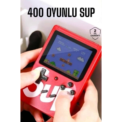 ÇOK SATAN Taşınabilir El Atarisi SUP 400 Oyunlu Mini Oyun Konsolu