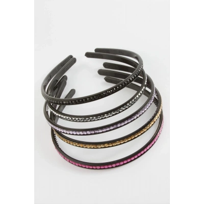 ÇOK SATAN Taşlı Plastik Taç