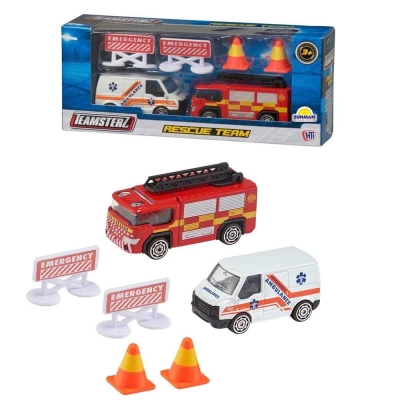 ÇOK SATAN Teamsterz Aksesuarlı Kurtarma Aracı Seti
