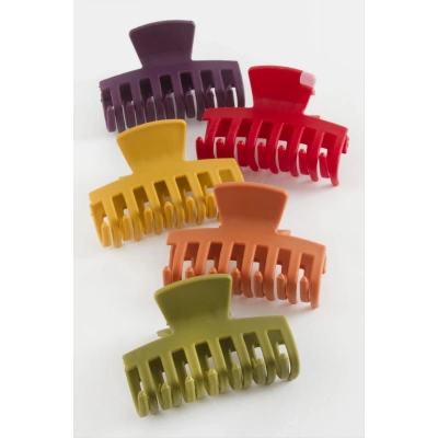 ÇOK SATAN Tırpan Renkli Mandal Toka 6 cm