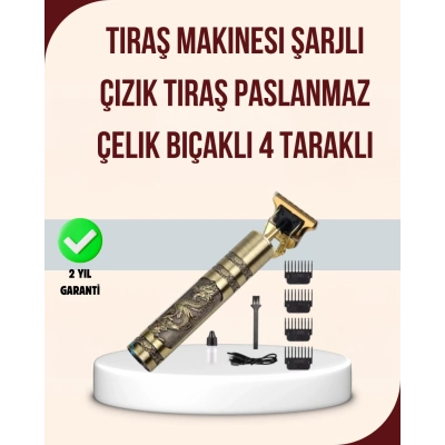 ÇOK SATAN Titreşim Motorlu Erkek Saç ve Sakal Düzeltici