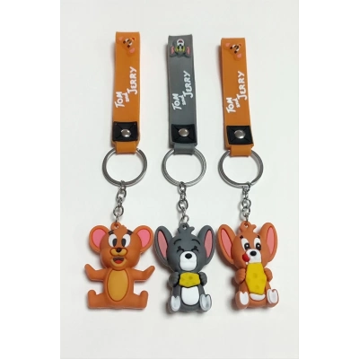 ÇOK SATAN Tm Jrry Silikon Anahtarlık