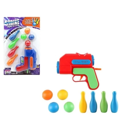 ÇOK SATAN Top Atan Oyuncak Tabanca Strike Gun Bowling