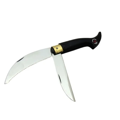 ÇOK SATAN Tosya Büyük Çiftli Testereli Bıçkı Çakı 24 cm - Plastik Saplı, Manuel