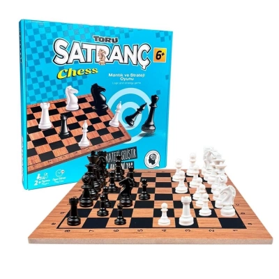 ÇOK SATAN TR5011 Toru Ahşap Satranç Seti