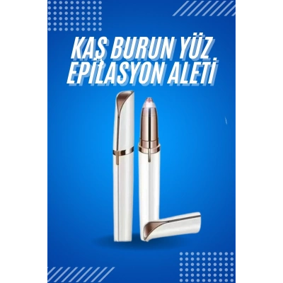 ÇOK SATAN Tüy Kıl Alma Kaş Bıyık Unisex Yüz Bakım Epilasyon Aleti Pilli