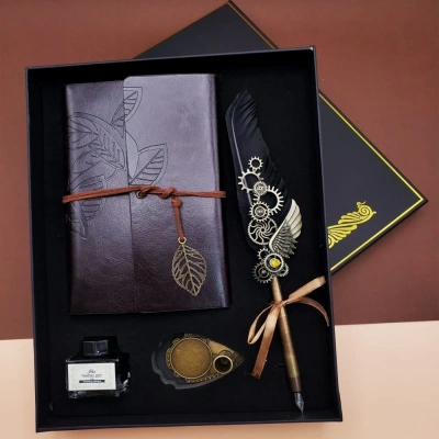 ÇOK SATAN Tüylü Divit Hokka Kalem Seti