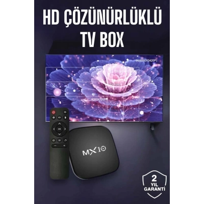 ÇOK SATAN TV Box Android Uyumlu 4 Çekirdekli WİFİ Bağlantılı 4K
