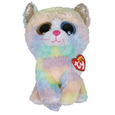 ÇOK SATAN TY Beanie Boos Kedi Peluş Heather 15 cm