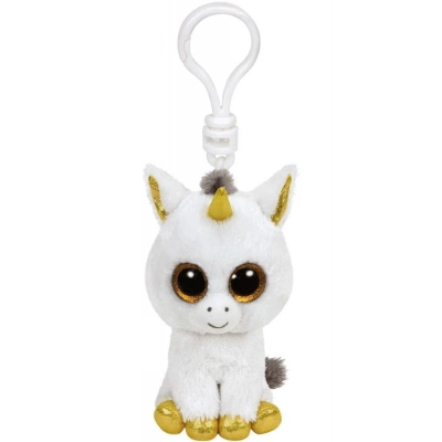ÇOK SATAN TY Beanie Boo´s Pegasus Tek Boynuzlu At Peluş Anahtarlık