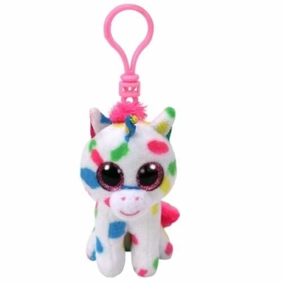ÇOK SATAN Ty Beanie Boos Peluş Unicorn Anahtarlık Harmonie