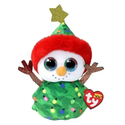 ÇOK SATAN Ty Beanie Boos Peluş Yılbaşı Kardanadamı Garland 17 cm