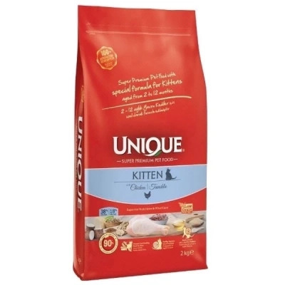 ÇOK SATAN Unique Tavuklu Düşük Tahıllı Yavru Kedi Maması 7 Kg