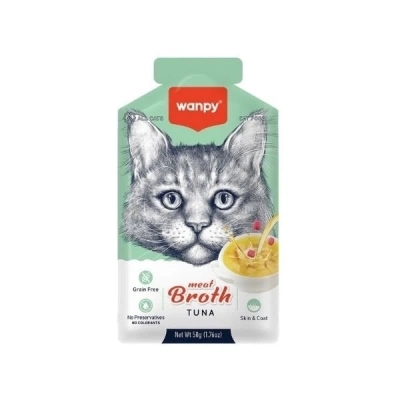 ÇOK SATAN Wanpy Ton Balıklı Tahılsız Kedi Çorbası 50 Gr