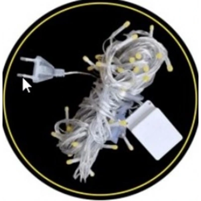 Winnboss Wn-1182 Beyaz Renk 10 Metre Dekoratif Led Yılbaşı Işığı 5 Watt Ac220v