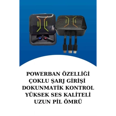 ÇOK SATAN Wireless Şarjlı Akıllı Saat ve Dijital Göstergeli Kablosuz Bluetooth Kulaklık Nabız Ölçer
